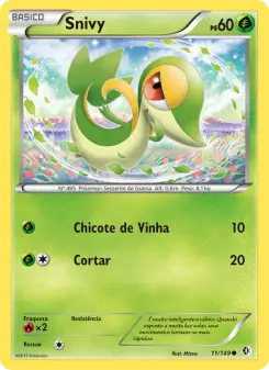 Snivy – Carta Pokémon TCG