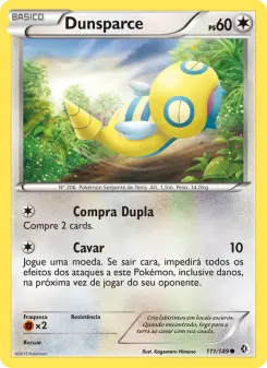 Dunsparce – Carta Pokémon TCG