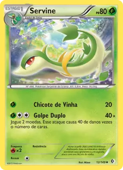 Servine – Carta Pokémon TCG