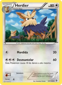 Herdier – Carta Pokémon TCG