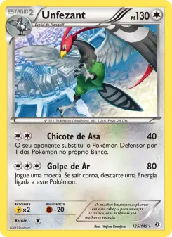 Unfezant – Carta Pokémon TCG