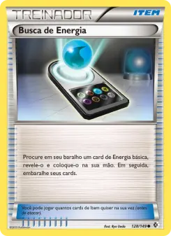 Busca de Energia – Carta Pokémon TCG