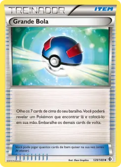 Grande Bola – Carta Pokémon TCG