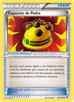 Capacete de Pedra – Carta Pokémon TCG