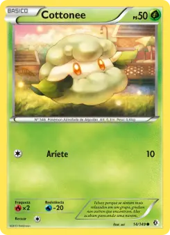 Cottonee – Carta Pokémon TCG