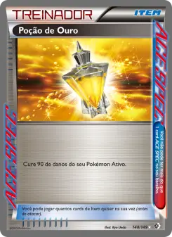 Poção de Ouro – Carta Pokémon TCG