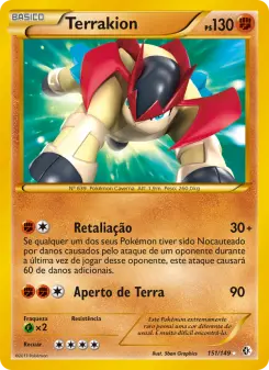 Terrakion – Carta Pokémon TCG