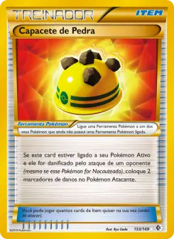 Capacete de Pedra – Carta Pokémon TCG