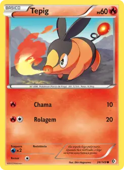 Tepig – Carta Pokémon TCG