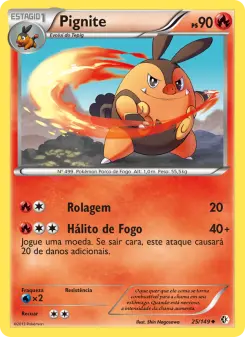 Pignite – Carta Pokémon TCG