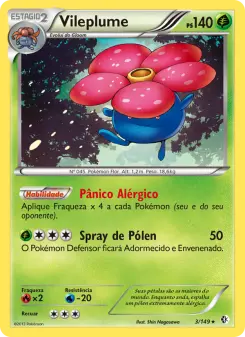 Vileplume – Carta Pokémon TCG