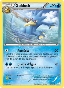Golduck – Carta Pokémon TCG