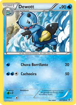 Dewott – Carta Pokémon TCG