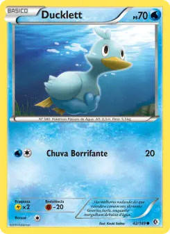 Ducklett – Carta Pokémon TCG