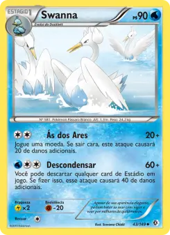 Swanna – Carta Pokémon TCG