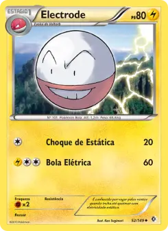 Electrode – Carta Pokémon TCG