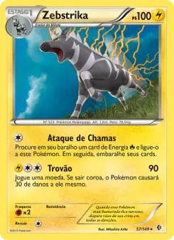 Zebstrika – Carta Pokémon TCG