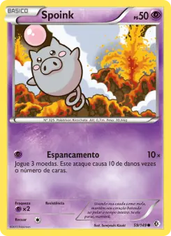 Spoink – Carta Pokémon TCG