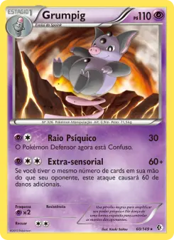 Grumpig – Carta Pokémon TCG
