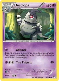 Dusclops – Carta Pokémon TCG