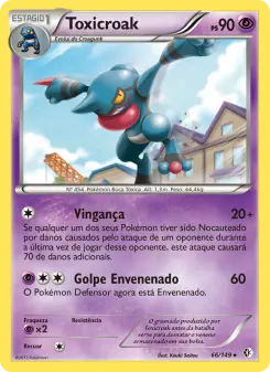 Toxicroak – Carta Pokémon TCG