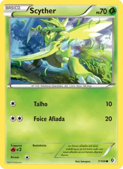 Scyther – Carta Pokémon TCG