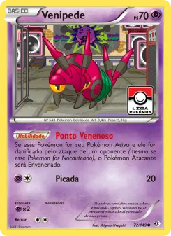 Venipede – Carta Pokémon TCG