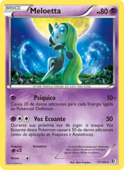 Meloetta – Carta Pokémon TCG