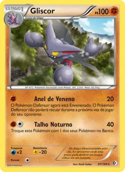 Gliscor – Carta Pokémon TCG