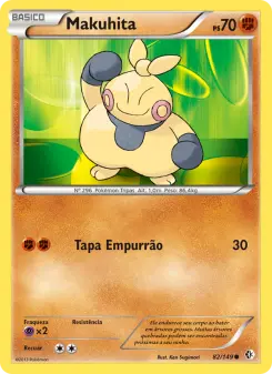 Makuhita – Carta Pokémon TCG