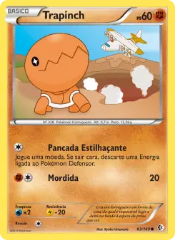 Trapinch – Carta Pokémon TCG