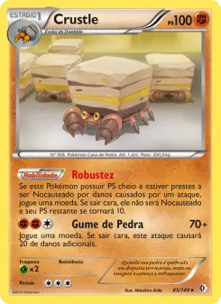 Crustle – Carta Pokémon TCG