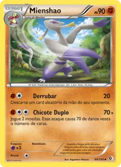 Mienshao – Carta Pokémon TCG