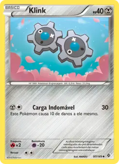 Klink – Carta Pokémon TCG