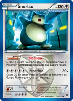 Snorlax – Carta Pokémon TCG