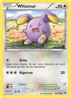 Whismur – Carta Pokémon TCG