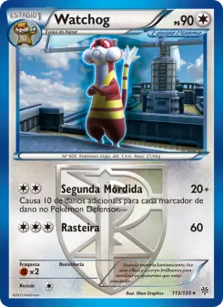 Watchog – Carta Pokémon TCG
