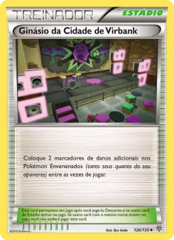 Ginásio da Cidade de Virbank – Carta Pokémon TCG