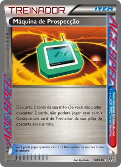 Máquina de Prospecção – Carta Pokémon TCG