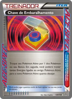 Chave de Embaralhamento – Carta Pokémon TCG