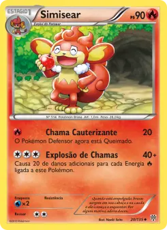 Simisear – Carta Pokémon TCG