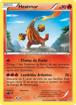 Heatmor – Carta Pokémon TCG