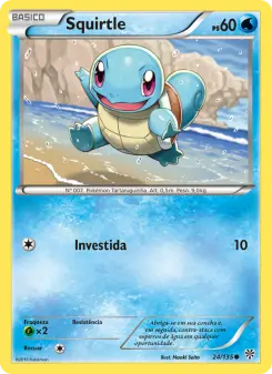 Squirtle – Carta Pokémon TCG