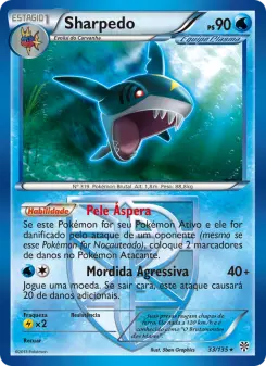 Sharpedo – Carta Pokémon TCG