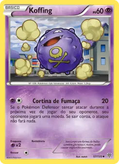 Koffing – Carta Pokémon TCG
