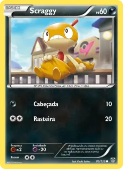 Scraggy – Carta Pokémon TCG