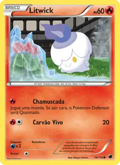 Litwick – Carta Pokémon TCG