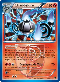 Chandelure – Carta Pokémon TCG
