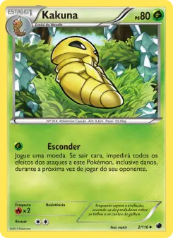 Kakuna – Carta Pokémon TCG
