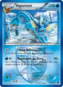 Vaporeon – Carta Pokémon TCG
